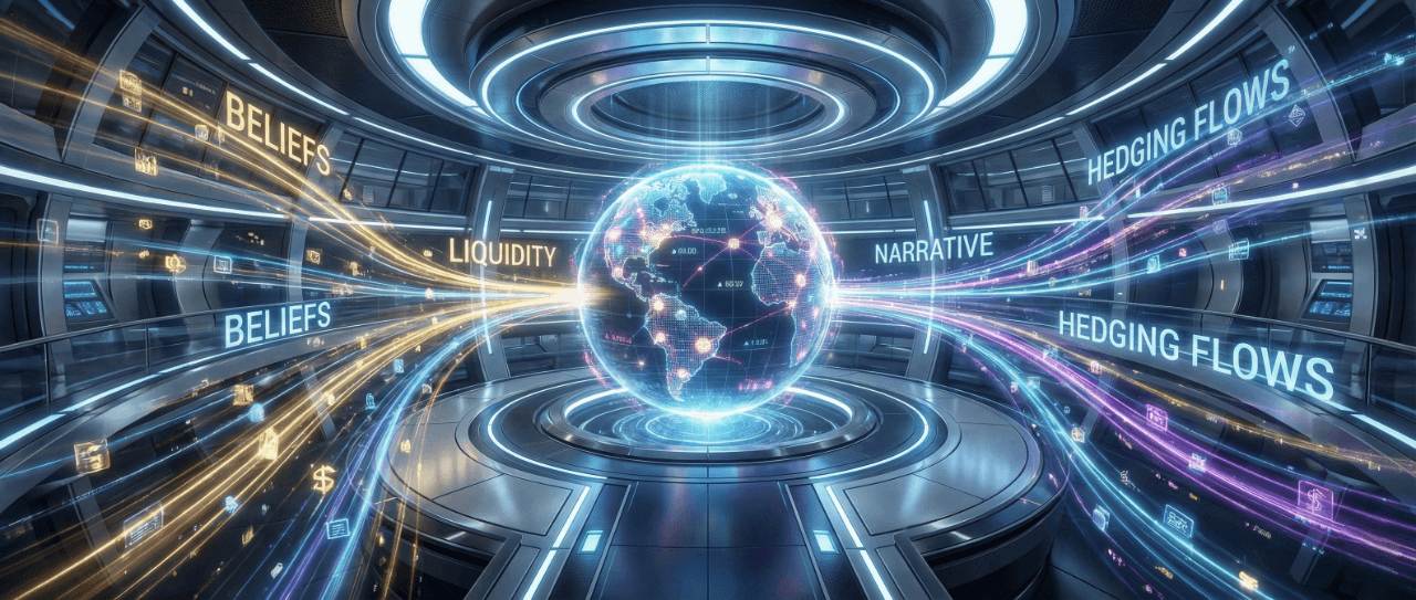 Natural network patterns representing information flow
